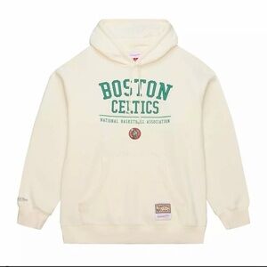 NWT Mitchell & Ness 
BOSTON CELTICS
Walk-Off Fleece Hoodie Vintage Log 2XL